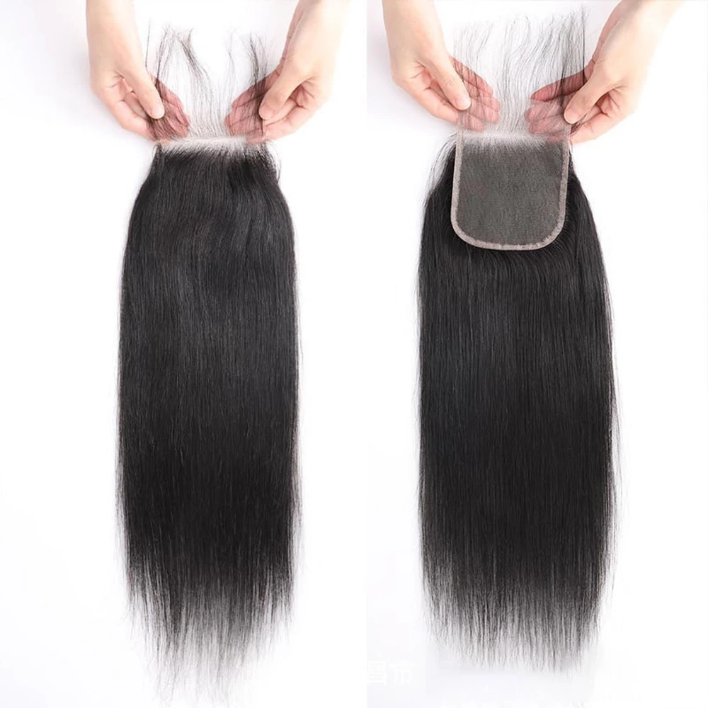 4x4 Transparent Lace Closure - View 3